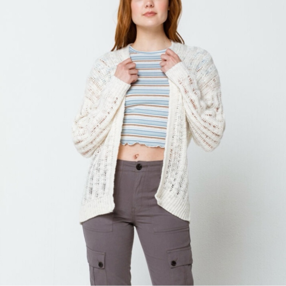 Cozy Knit Cardigan - Cream